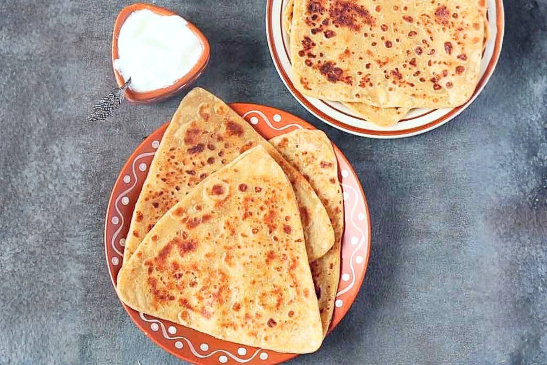 Plain Paratha Combo